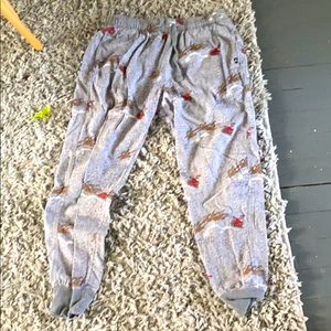 Hollister Christmas pajama bottom